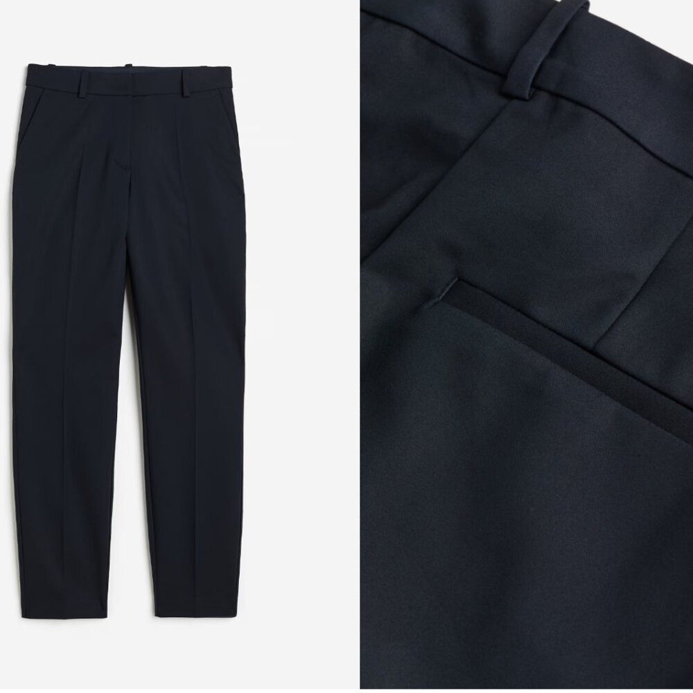 H&M Black Women's Trousers